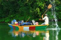 474 Per Boot zum Begnas Lake Resort