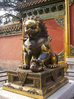 108_weiblicher Löwe in der verbotenen Stadt in Peking
