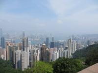 1996_Ausblick von dem Victoria Peak in Hongkong
