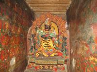 0865 Gyantse - Papkoo Kloster - Buddha in der Stupa der 1.000 Buddhas