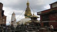 1257 Kathmandu - Swayambhunath-Stupa auch Affentempel genannt