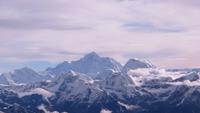 1316 Kathmandu - Flug über den Himalaja - der Mount Everest und der Lothse