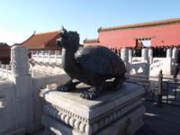 Steinfiguren in der verbotenen Stadt