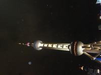 Fernsehturm Shanhai bei Nacht