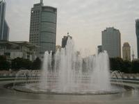 Wasserspiele auf dem Volksplatz