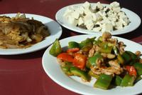 leckeres Abendessen im Zug