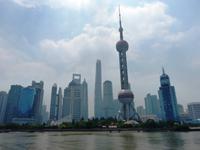 424. Shanghai, Skyline, Hafenrundfahrt
