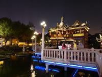 444. Shanghai, Altstadt, ZickZack Brücke