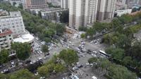 Ausblick vom Hotel in Xi'an