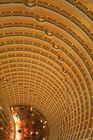 Blick im Tower runter aufs Hyatt Hotel