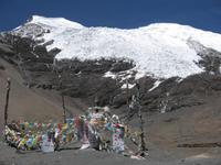 Kharo La Gletscher