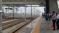 am Bahnhof von Luoyang