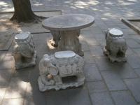 chinesische Sitzgruppe