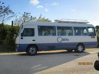 Unser Bus mit Fahrer Ronald