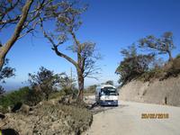 Schotterstraße zur Panamericana