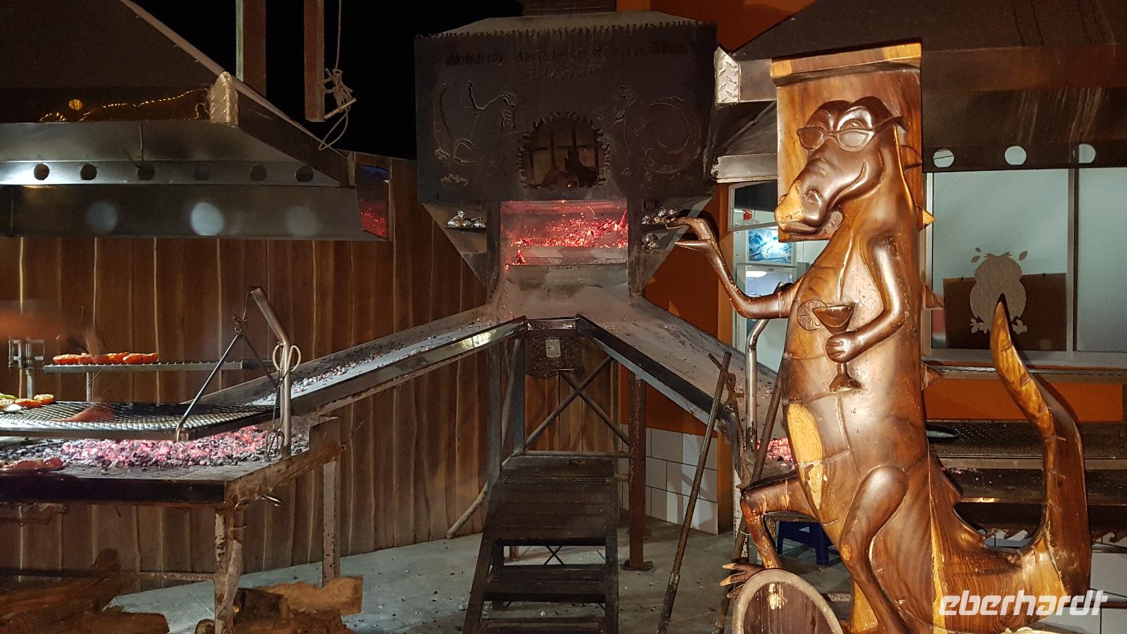 Costa Rica, Pazifik, Grillrestaurant Lagarto