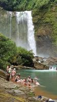 Costa Rica, Baden im ECO Chontales Wasserfall 