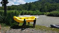 Costa Rica, Rafting Pacuare, Ankunft