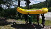 Costa Rica, Rafting Pacuare, Ankunft