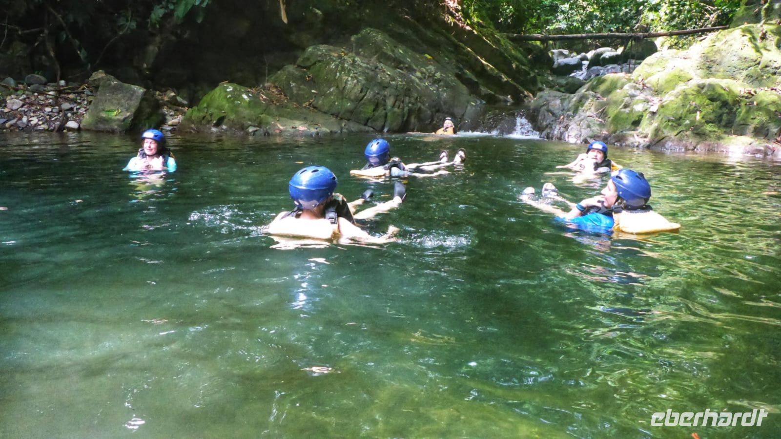 Badepause beim Rafting