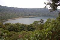 Kratersee am Vulkan 