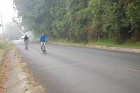 Bergab mit Start am Vulkan 