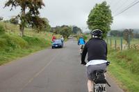 Gegenverkahr auf dem Weg nach San Miguel