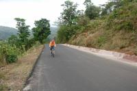 Neue Straße im Erdbebengebiet um San Miguel 
