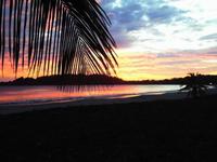 Sonnenuntergang am Carrillo-Beach