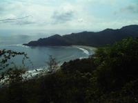 Rückblick auf eine der vielen traumhaften Buchten am Pazifik