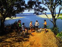hier mündet der Jabillo-Fluss in die Bucht von Coyote