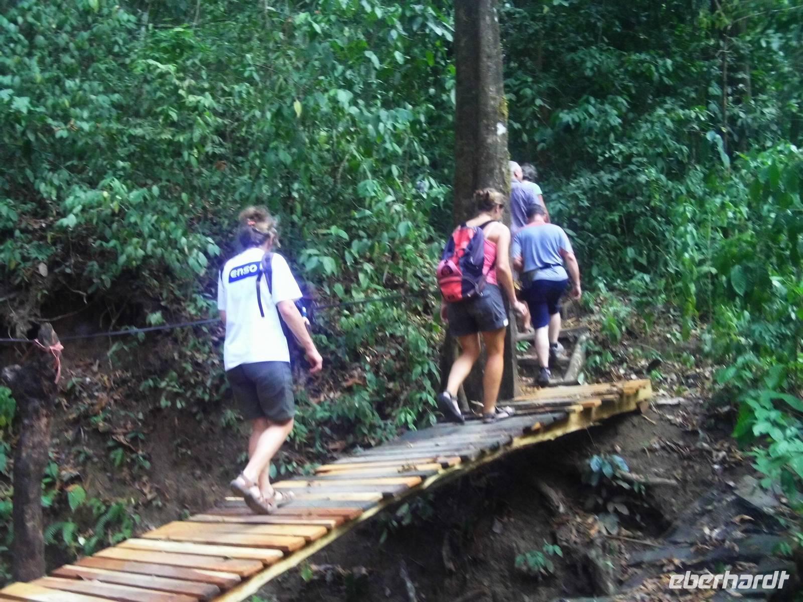 Wanderung im Reservat 