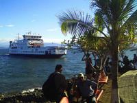 Am Fährhafen in Playa Naranjo