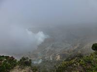 Blick auf den Krater Vulkan Poas