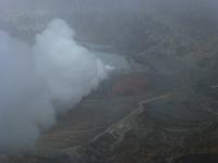 Blick auf den Krater Vulkan Poas