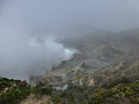 Blick auf den Krater Vulkan Poas
