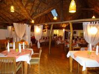 Restaurant in der Hotelanlage