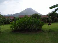 Hotelanlage und Vulcan Arenal