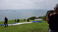 Costa Rica, Caldera Gleitschirm Absprungplatz