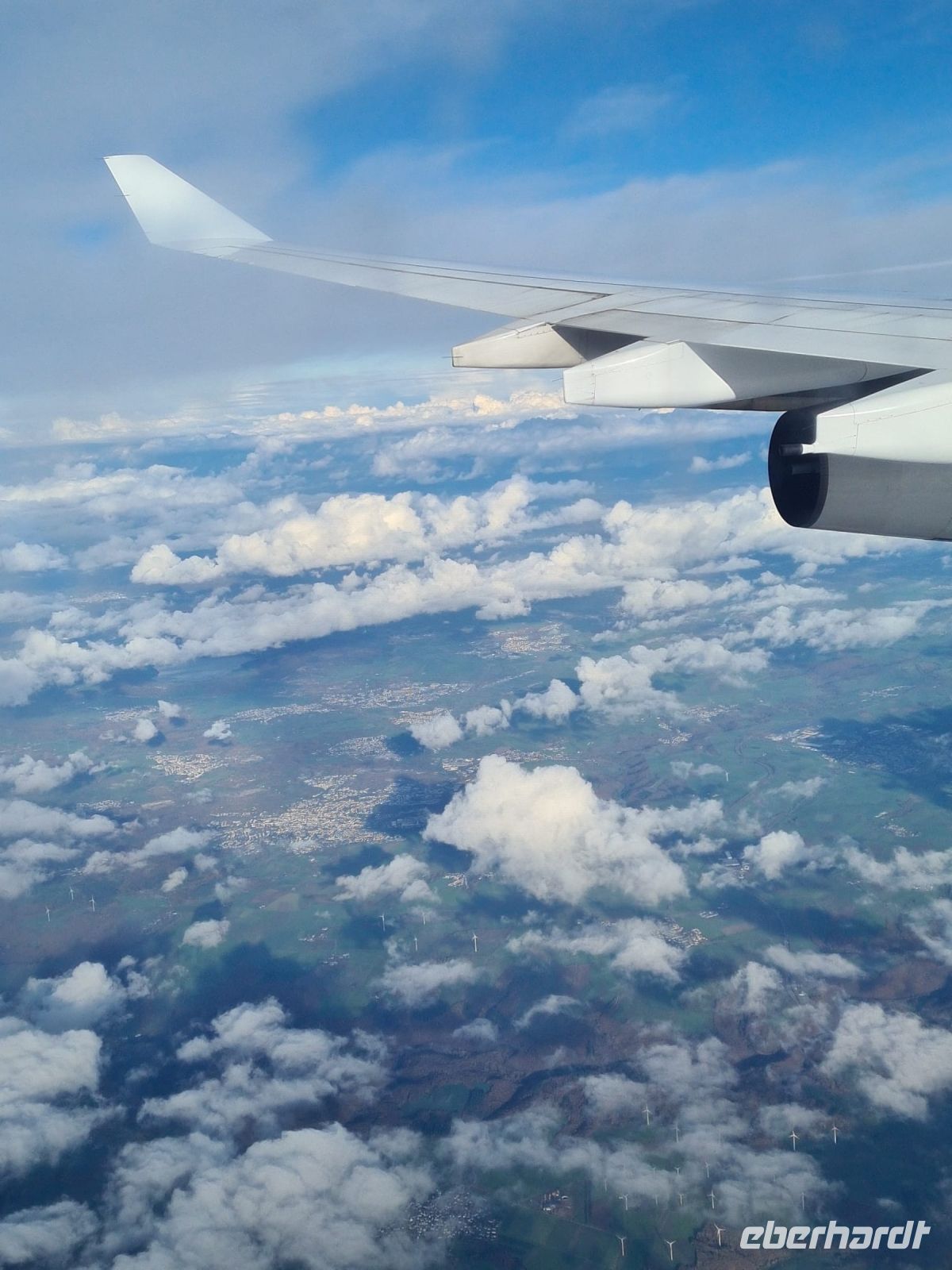Flug nach Hause