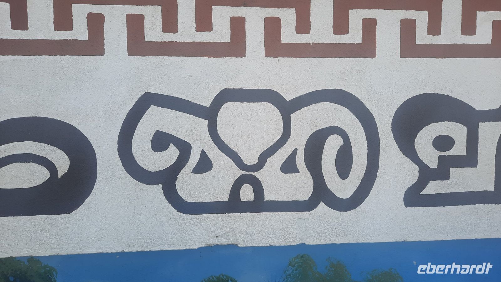 118 – Costa Rica, Nicoya, Wandmalerei