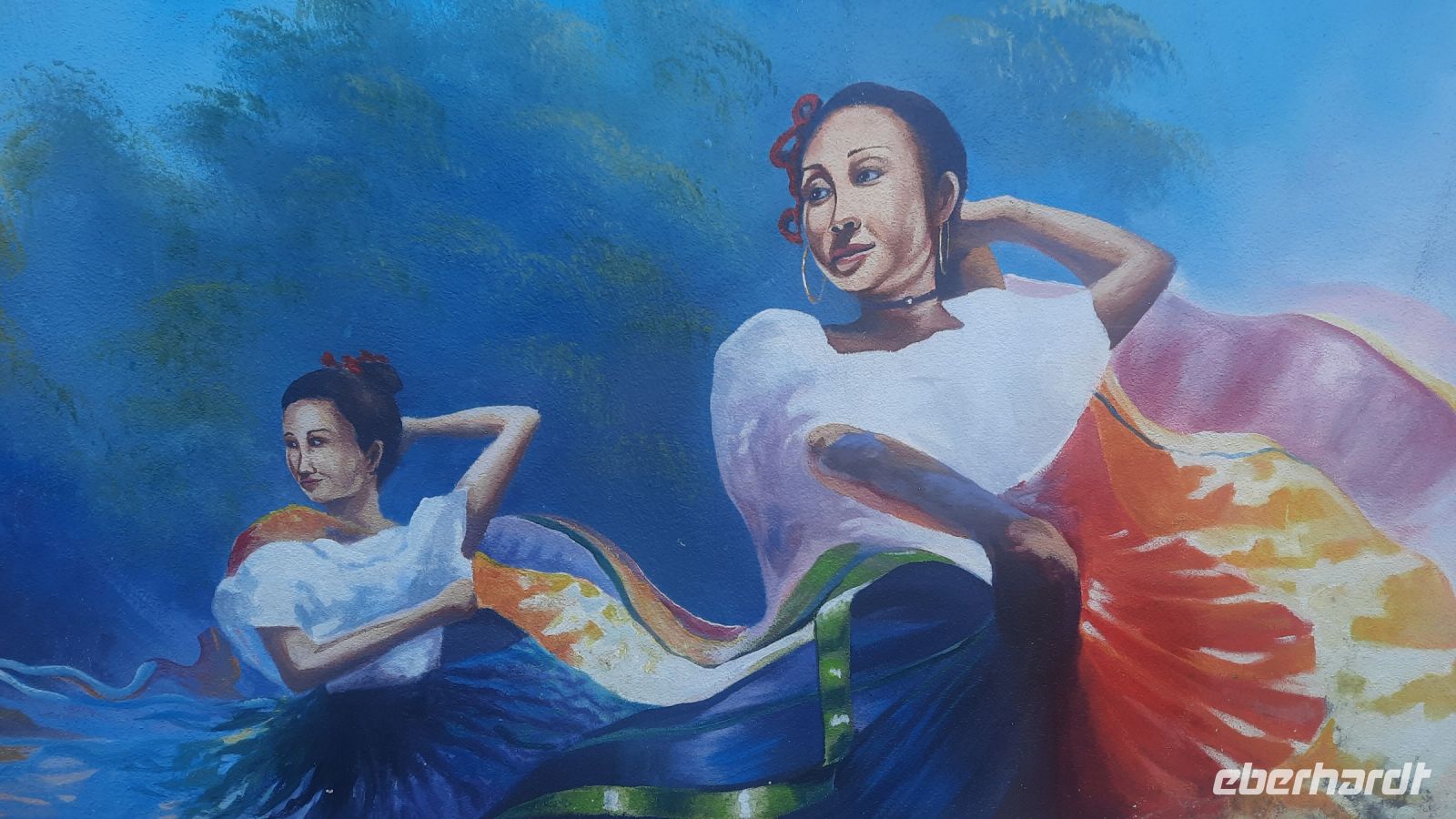 119 – Costa Rica, Nicoya, Wandmalerei