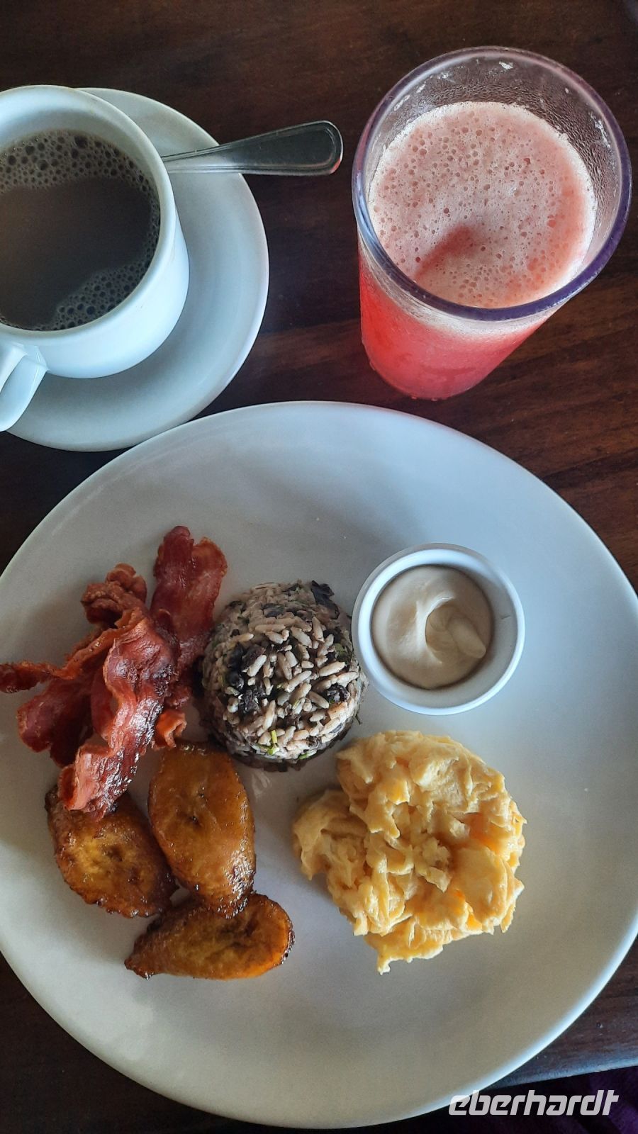 178 – Costa Rica, La Cusinga Lodge, Frühstück