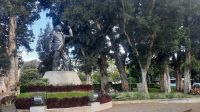 307 – Costa Rica, San Jeso, Park, Denkmal Daniel Oduber Quiros