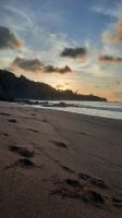 217 – Costa Rica, Aguila de Osa Inn, Cocalito Beach, Sonnenuntergang