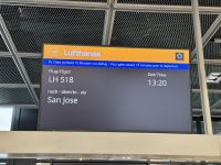 1. Tag – Flug nach San José mit Lufthansa