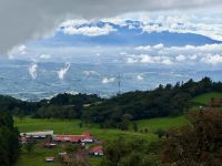 2. Tag – Von San Isidro de Grecia nach La Fortuna – Blick zurück ins Tal von San José
