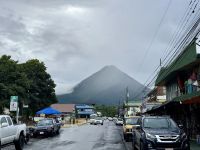 2. Tag – La Fortuna – Blick zum Vulkan Arenal