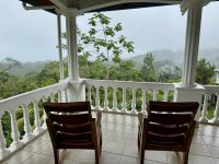 10. Tag – Von Osa nach Drake Bay – Blick vom Balkon im Hotel „Cristal Ballena“