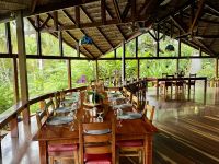 12. Tag – Hotel Águila de Osa & Drake Bay – Restaurantbereich im Hotel Águila de Osa